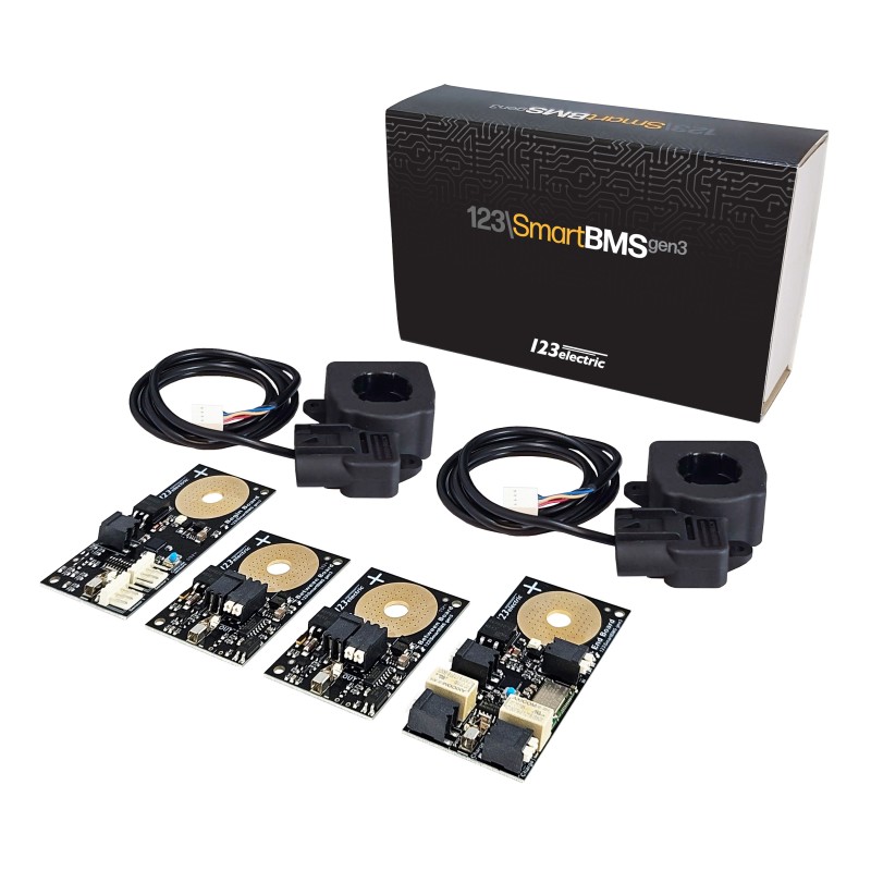 123SmartBMS G3 4S, 2x I-sensor 2024